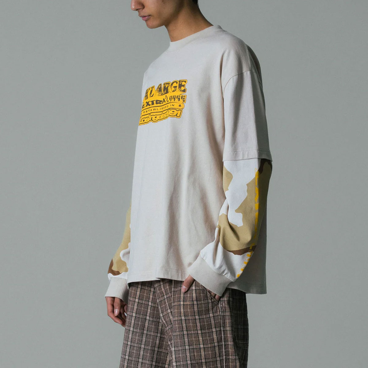 XLARGE  | EXTRALARGE LAYERED L/S TEE��101262011003��