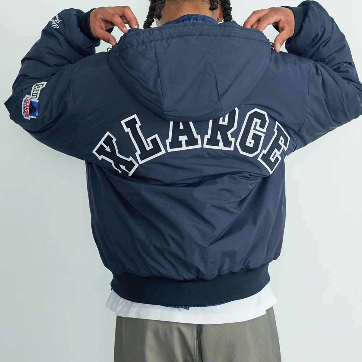XLARGE  | NYLON PUFFER JACKET��101263021010��