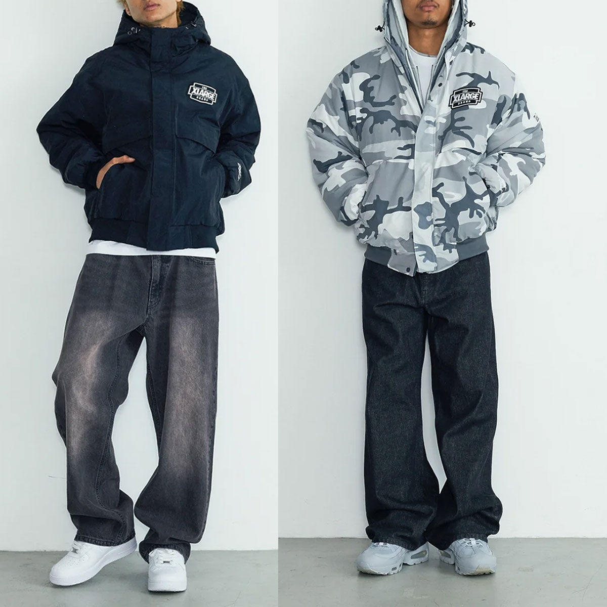 XLARGE  | NYLON PUFFER JACKET��101263021010��