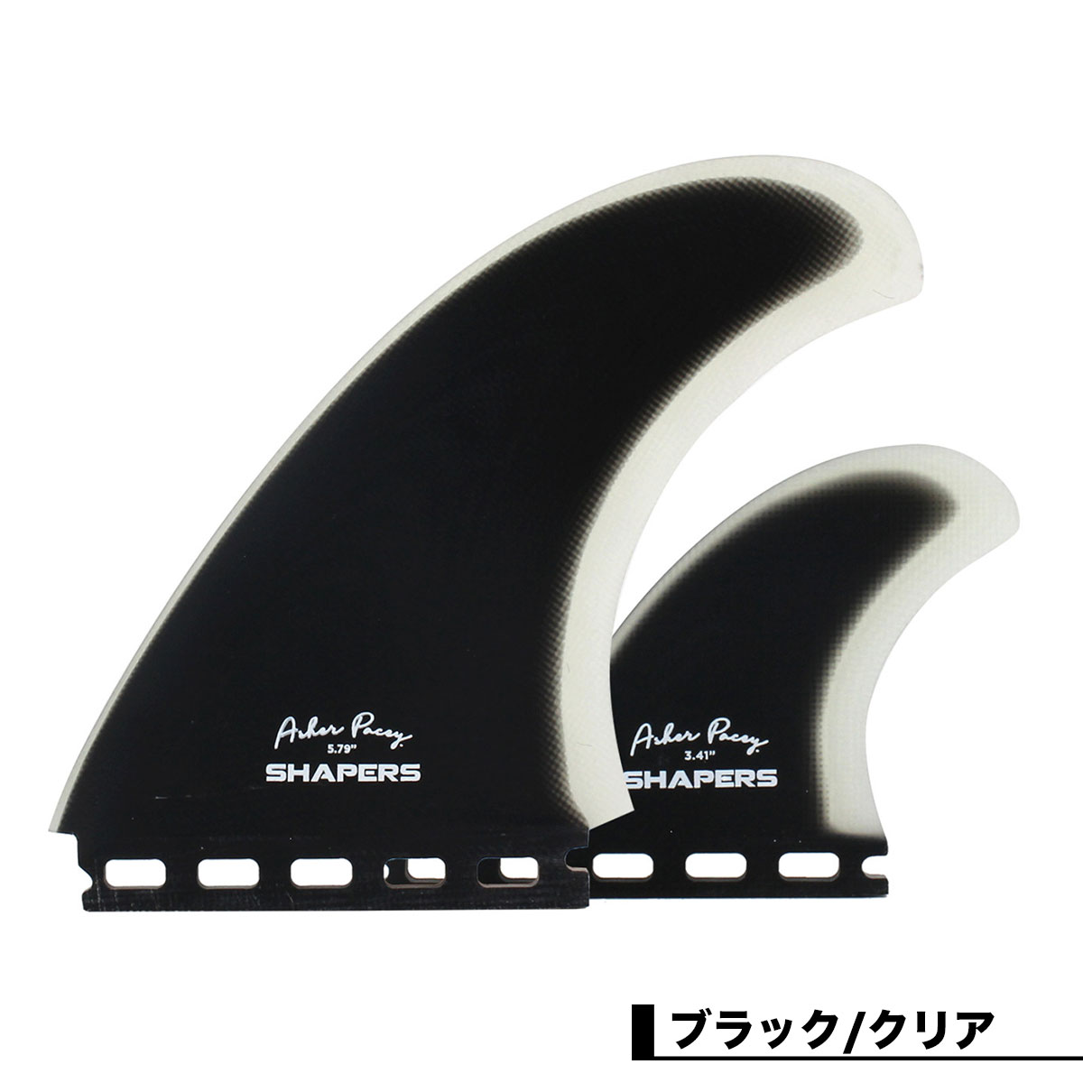 �����ե��� �������ѡ��� �ĥ���ե��� �ե塼���㡼 ���å��㡼�ѡ����� FUTURE 5.59 / 5.79inch �֥�å�/���ꥢ ASHER PACEY TWIN FIN �����եܡ��ɡ�925-��