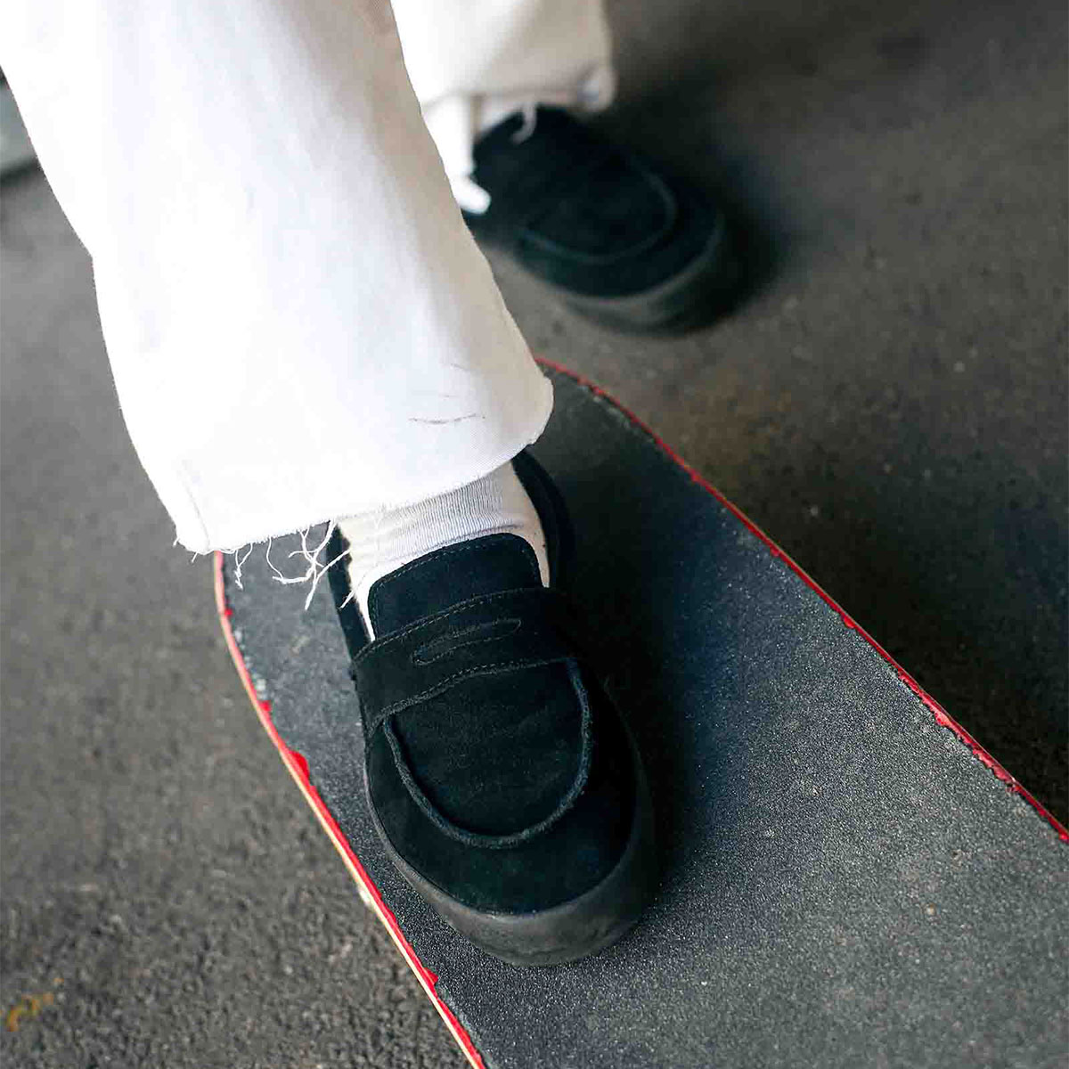 VANS | SKATE LOAFER SUEDE��VN000VA6BKA��