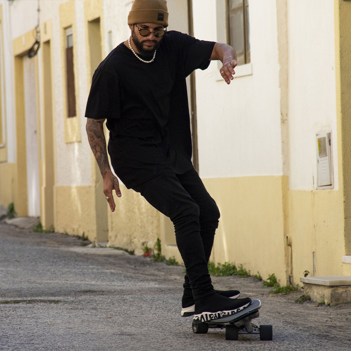 SWELLTECH | SURF SKATE ITALO PRO TUBE 37inch��4560489648309��