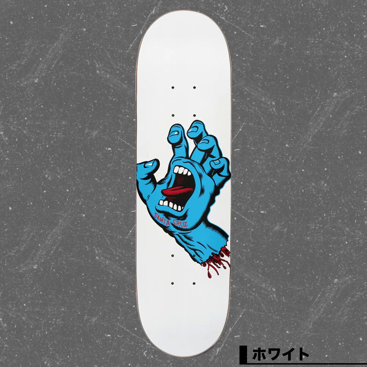 SANTA CRUZ SKATEBOARD 󥿥롼 ȥܡ ܡ ꡼ߥ󥰥ϥ ǥå 7.25inc ȥǥå ܡ ͵ ֥ | SCREAMING HAND WHITE TEAM DECK11116941-142649