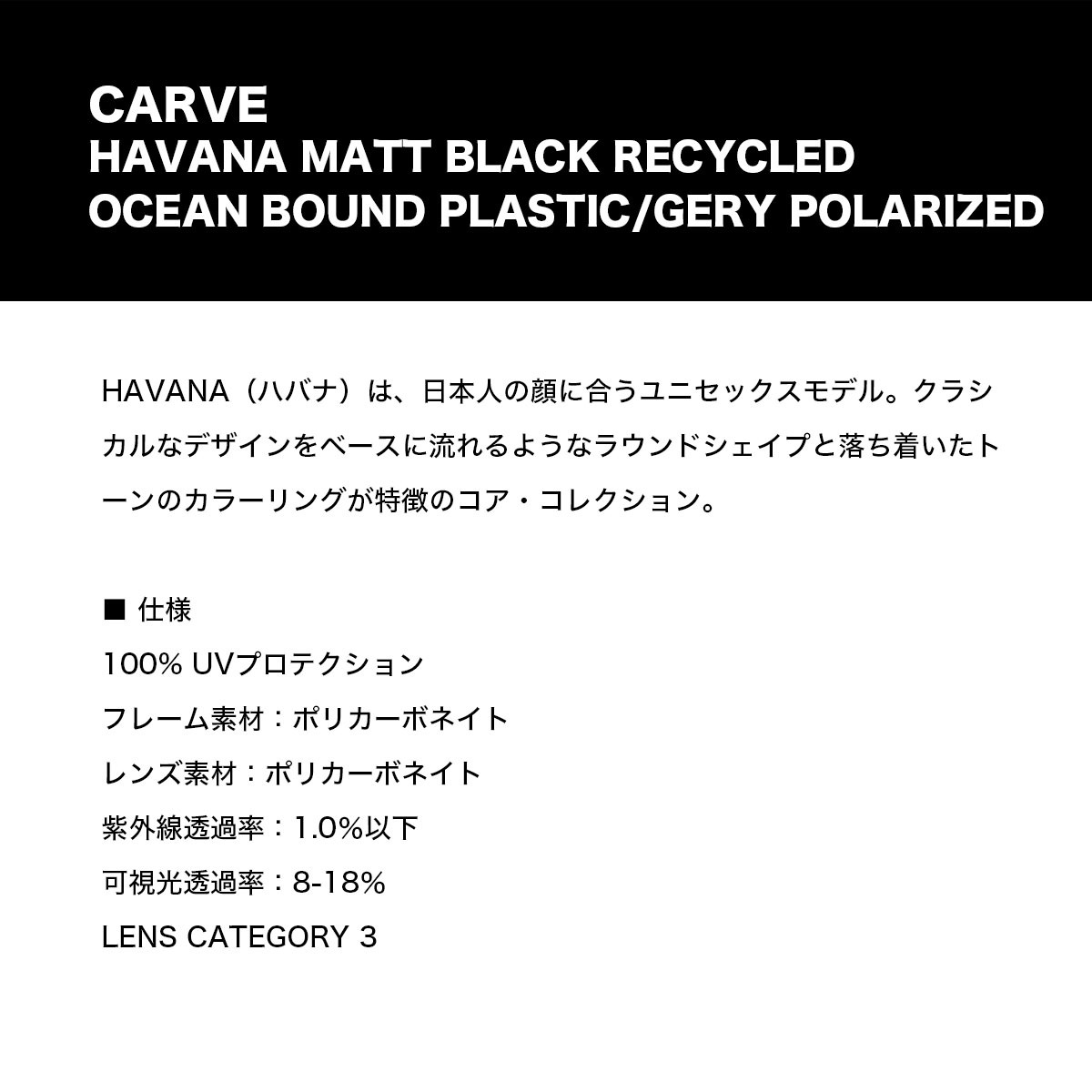 ������ �������� CARVE ���󥰥饹 �ϥХ� ��ǥ����� ��� �֥�å� ������� ��ʪ �����ե��� ���ȥ꡼�� �� �ס��� �͵��֥��� | HAVANA��9040-03��