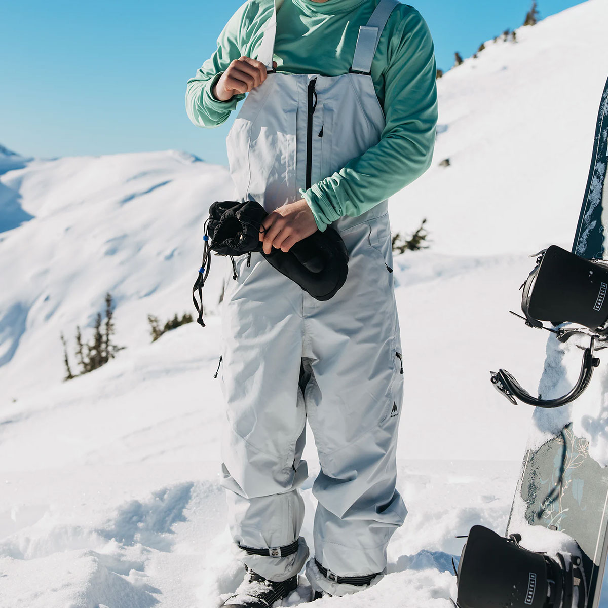 �ڥ��Ρ��������BURTON �С��ȥ� �ӥ֥ѥ�� ���Ρ��ܡ��� ��� �ꥶ���� �����ƥå��� �ɿ� ���� Ʃ�� M L ������ ���Υܡ� �͵� �֥��� ���� | GORE-TEX 2L BIB PANTS��W26JP-302451��