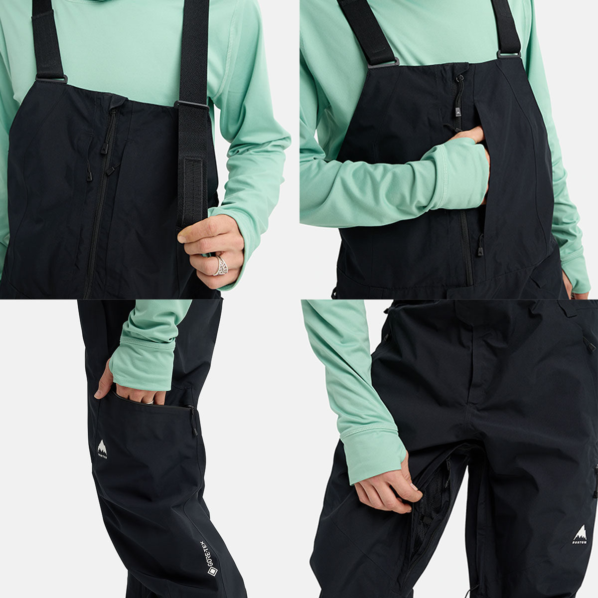 �ڥ��Ρ��������BURTON �С��ȥ� �ӥ֥ѥ�� ���Ρ��ܡ��� ��� �ꥶ���� �����ƥå��� �ɿ� ���� Ʃ�� M L ������ ���Υܡ� �͵� �֥��� ���� | GORE-TEX 2L BIB PANTS��W26JP-302451��