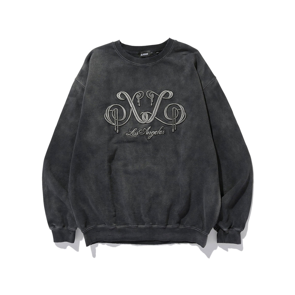 �������ȥ�顼�� ��� �������å� �ȥ졼�ʡ� �ȥåץ� ���� ��2�� M L  ���ȥ꡼�� �͵��֥��� XLARGE ���� 2026 ���� | EMBROIDERED BLEACHED CREWNECK SWEATSHIRT��101261012005��