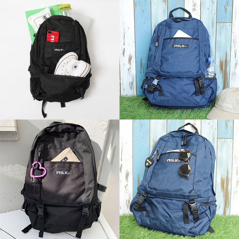 ���å� ��ǥ����� �Хå��ѥå� �礭�� �ߥ륯�ե��� 28L BIG BACKPACK BAR �̶� �̳� ��ĥ ι�� A4 �֥�å� �ͥ��ӡ� �͵��֥��� MILKFED. ��03164033�� ������&������