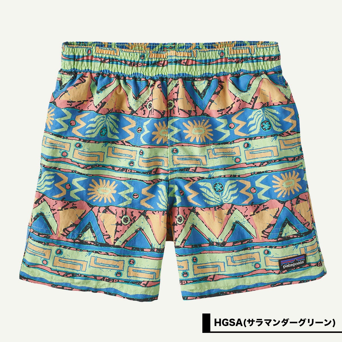 �ڥ��ꥹ�ޥ��������Patagonia �ѥ����˥� ���å� �Х����� ���硼�� ���� �Ҷ� �ϡ��եѥ�� �ܡ��ɥ��硼�� ���� ®�� ���� �ݥ��å� ���� �� �����ե��� �ס��� �� �����ȥɥ� �͵� �֥��� ���� | Kids' Baggies Shorts 5" - Lined��67036��