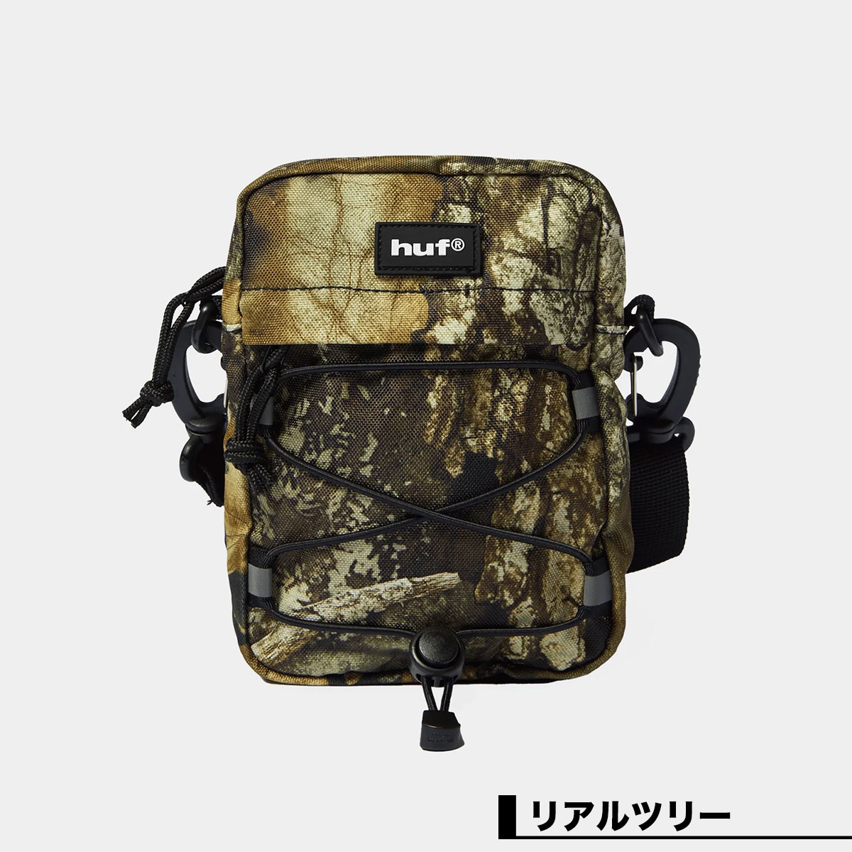 �ڿ��ե������HUF �ϥ� ���������Хå� ��� ��ǥ����� �ꥢ��ĥ꡼ �������ȥܡ��� ���������� �͵��֥��� ���� ���� 2025 | REALTREE BOWERY S BAG��AC01157��