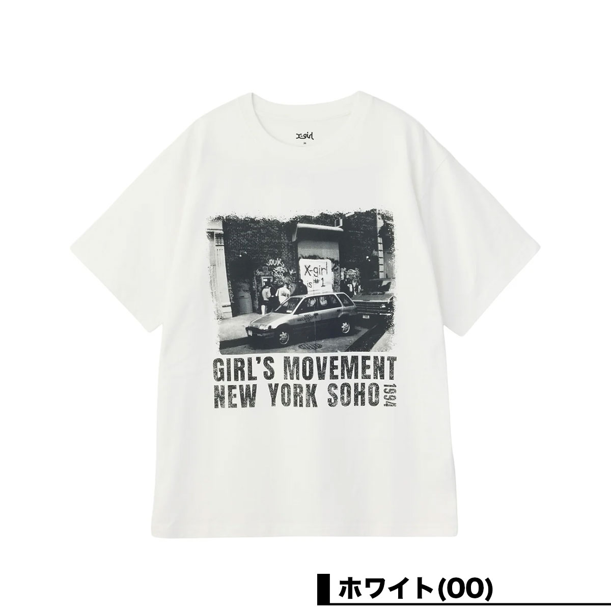 X-GIRL  | X-GIRL NYC PHOTO S/S TEE��105263011005��