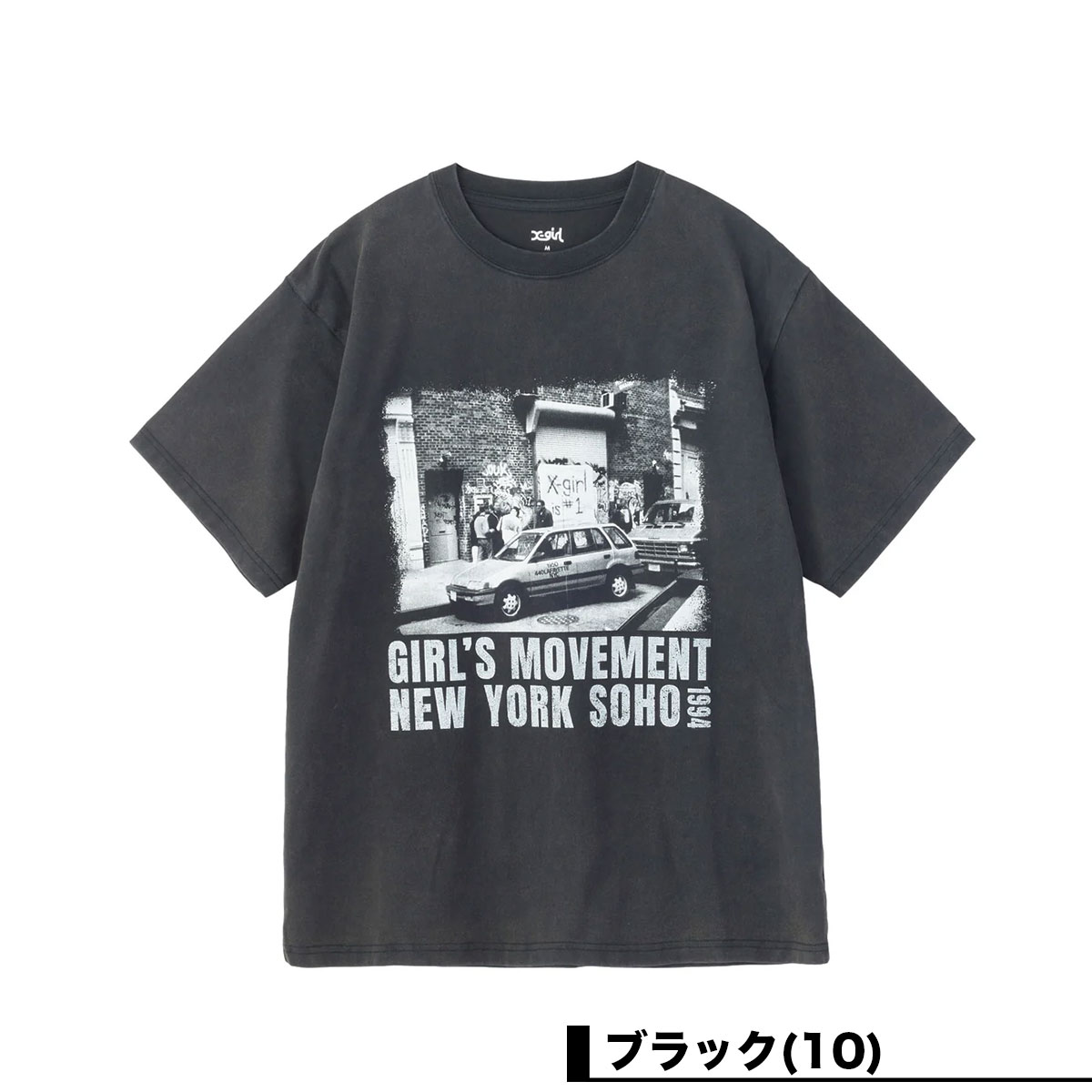 X-GIRL  | X-GIRL NYC PHOTO S/S TEE��105263011005��