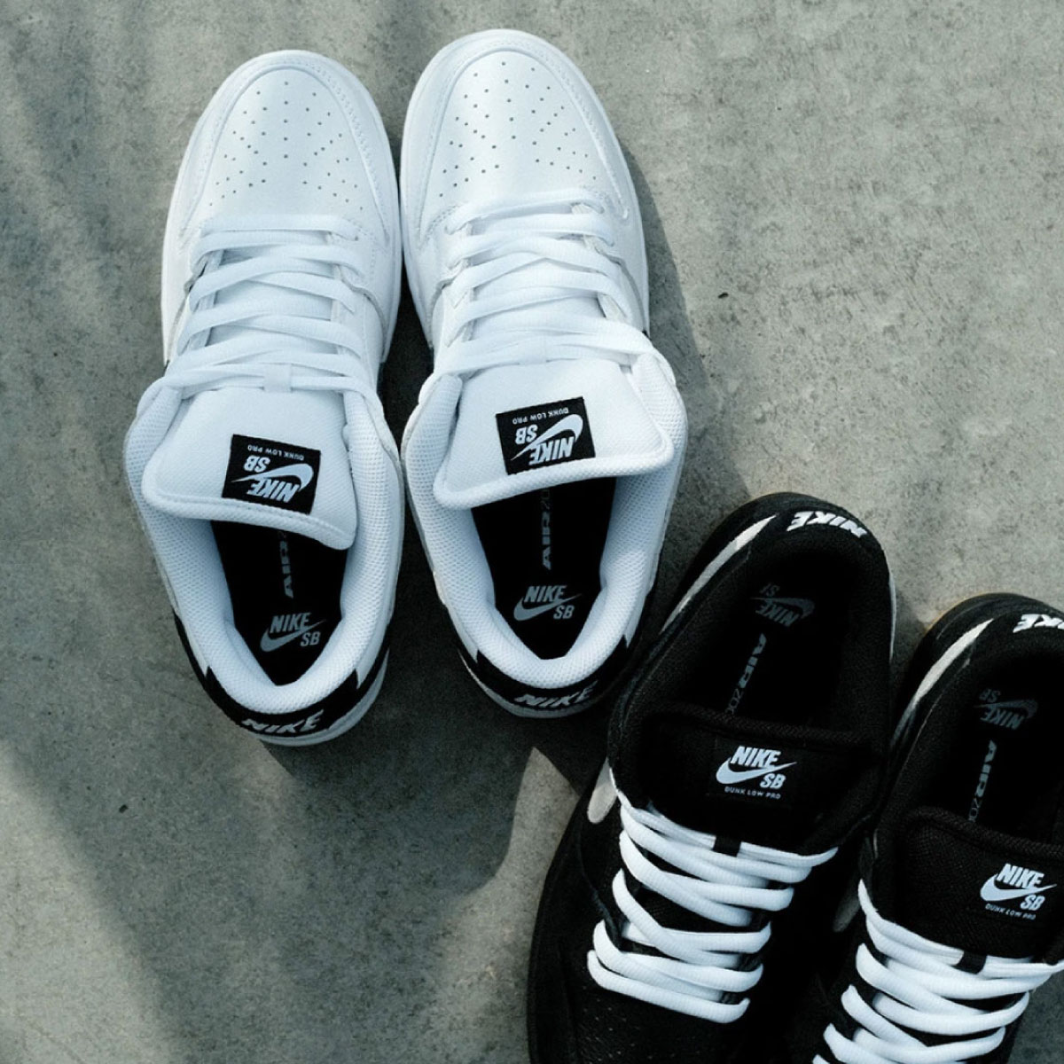 �ڥ��ꥹ�ޥ��������NIKE SB �ʥ��������ӡ� �ʥ���sb  ���� ���� �ץ� �ʥ��������ӡ� �ۥ磻�� �֥�å� �����ܡ� �������塼 �������å� nikesb �͵� �֥��� ���ˡ����� �� |  DUNK LOW PRO  ��White and Black�ɡ�HF3704-100��