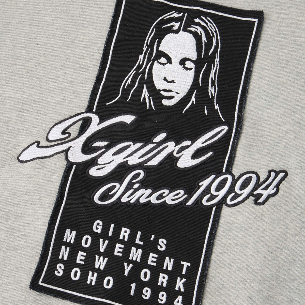 ��30%OFF ���ꥢ��󥹥�����ۥ��å��������� ��ǥ����� ���åץѡ����� �������å� �ա��� �ե��������� ��3�� S M ���ȥ꡼�ȿ͵��֥��� X-GIRL 2025 ���� | FACE BOX PATCH ZIP UP SWEAT HOODIE��105253012005��