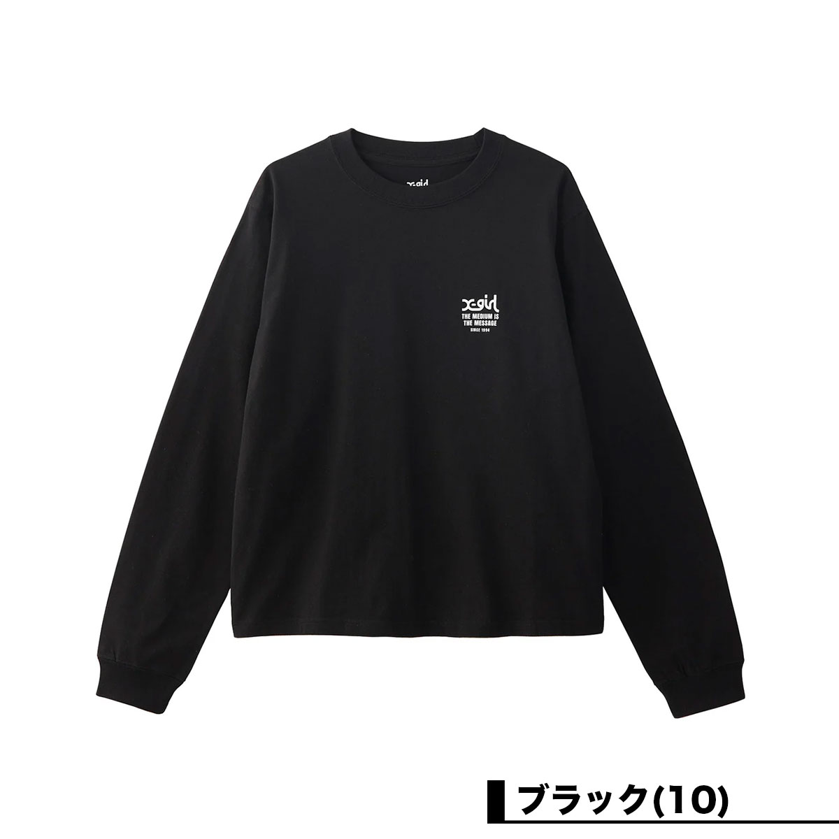 20%OFF ۥå T ĹµT ե Хåץ 3 M L ȥ꡼ȿ͵֥ X-GIRL  | MESSAGE AND FACE L/S TEE105251011014