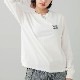 20%OFF ۥå T ĹµT ե Хåץ 3 M L ȥ꡼ȿ͵֥ X-GIRL  | MESSAGE AND FACE L/S TEE105251011014