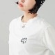 20%OFF ۥå T ĹµT ե Хåץ 3 M L ȥ꡼ȿ͵֥ X-GIRL  | MESSAGE AND FACE L/S TEE105251011014
