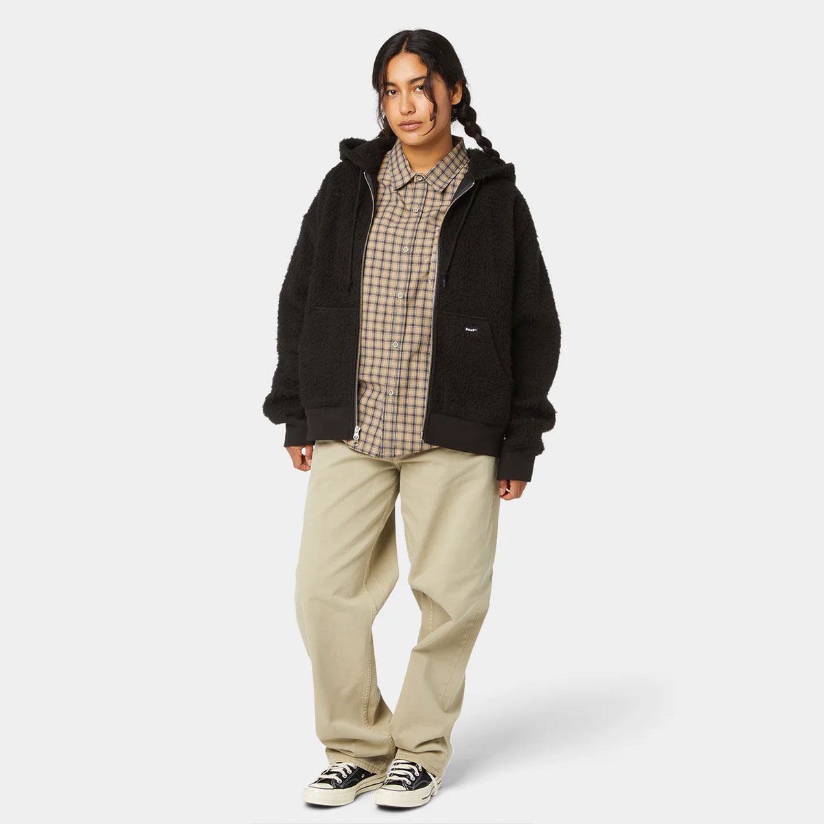 �ڿ��ե������HUF �ϥ� ���ӥե꡼�� ���åץѡ����� ��� ��ǥ����� ���� ����ץ� �֥�å� M �������ȥܡ��� ���������� �͵��֥��� ���� ���� 2025��FL00243��