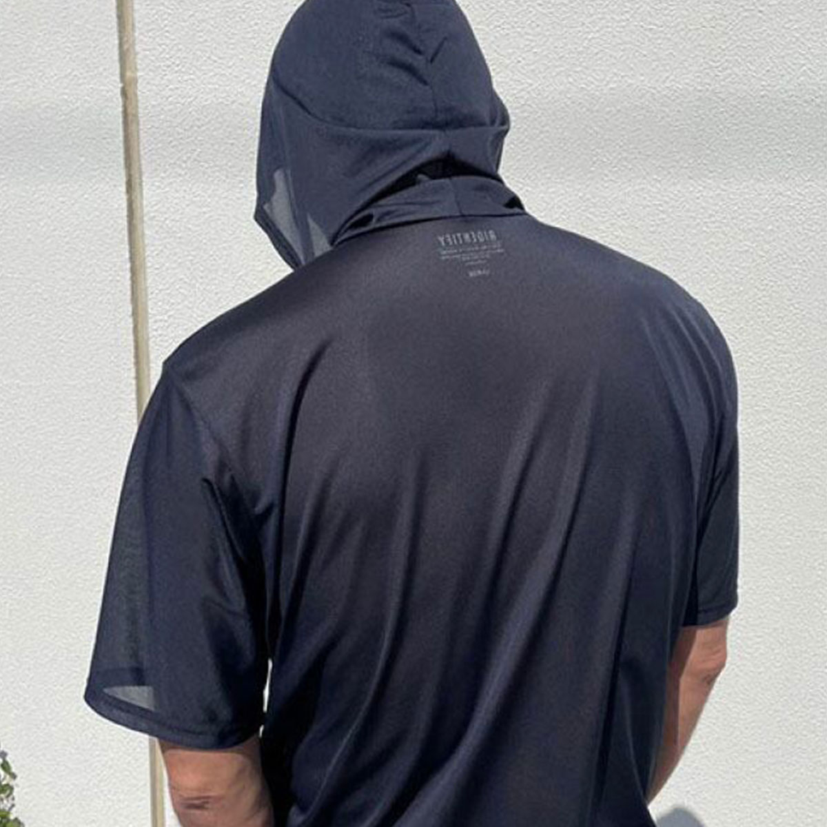 �����ǥ�ƥ��ե��� ��� ȾµT����� �ա����դ� ���󥬡��ɥƥ��� ���Ƥ�ͽ�� �ͥ��ӡ� M L XL �����ե���͵� AIDENTIFY | SUNGUARD TEE HOODY��INDEX��