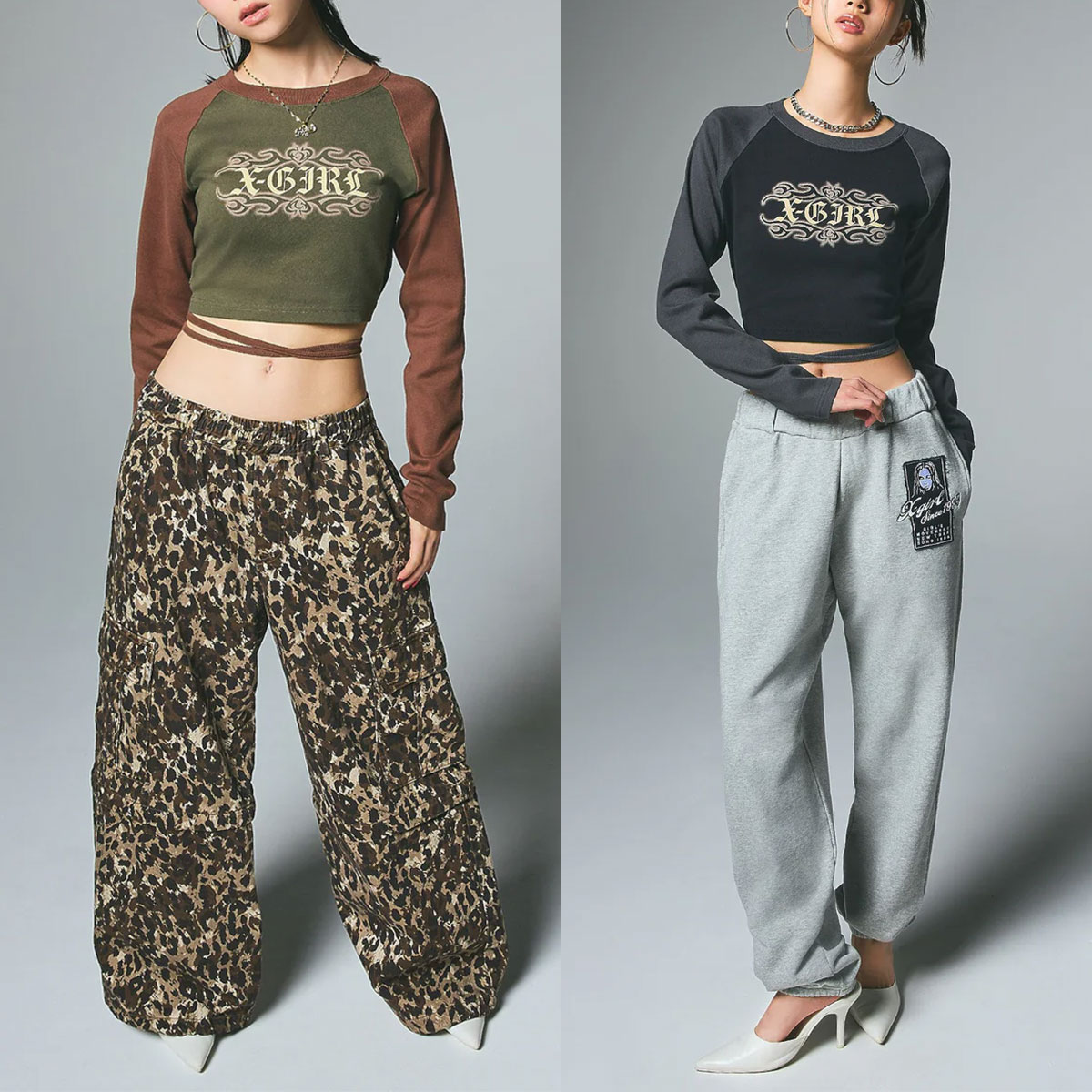 ��30%OFF ���ꥢ��󥹥�����ۥ��å��������� ��ǥ����� ����T ĹµT����� ���硼�Ⱦ� �饰��� ��2�� S M ���ȥ꡼�ȿ͵��֥��� X-GIRL 2025 ���� | FADED TRIBAL LOGO RAGLAN L/S BABY TEE��105253013003��