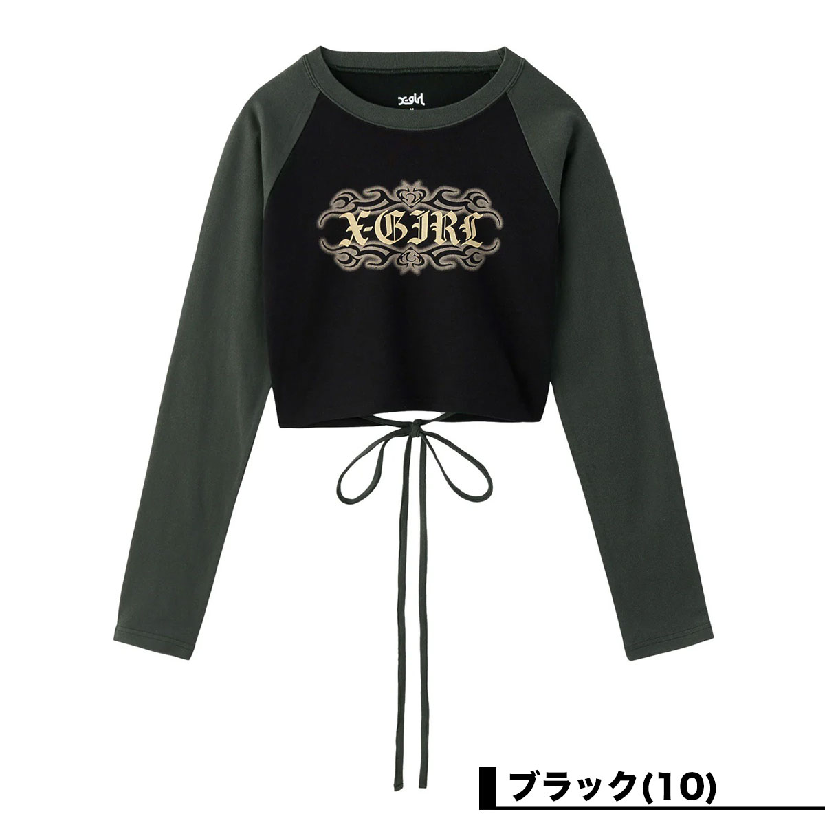 ��30%OFF ���ꥢ��󥹥�����ۥ��å��������� ��ǥ����� ����T ĹµT����� ���硼�Ⱦ� �饰��� ��2�� S M ���ȥ꡼�ȿ͵��֥��� X-GIRL 2025 ���� | FADED TRIBAL LOGO RAGLAN L/S BABY TEE��105253013003��