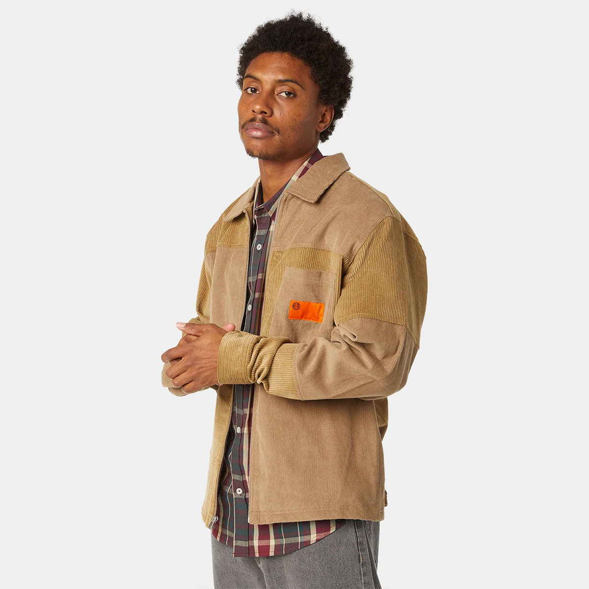 �ڿ��ե������HUF �ϥ� ���㥱�å� �������� ��� ��ǥ����� �����ǥ���� �������ȥܡ��� ���������� �͵��֥��� ���� ���� 2025 | UNION CORDUROY SHACKET��BU00251��