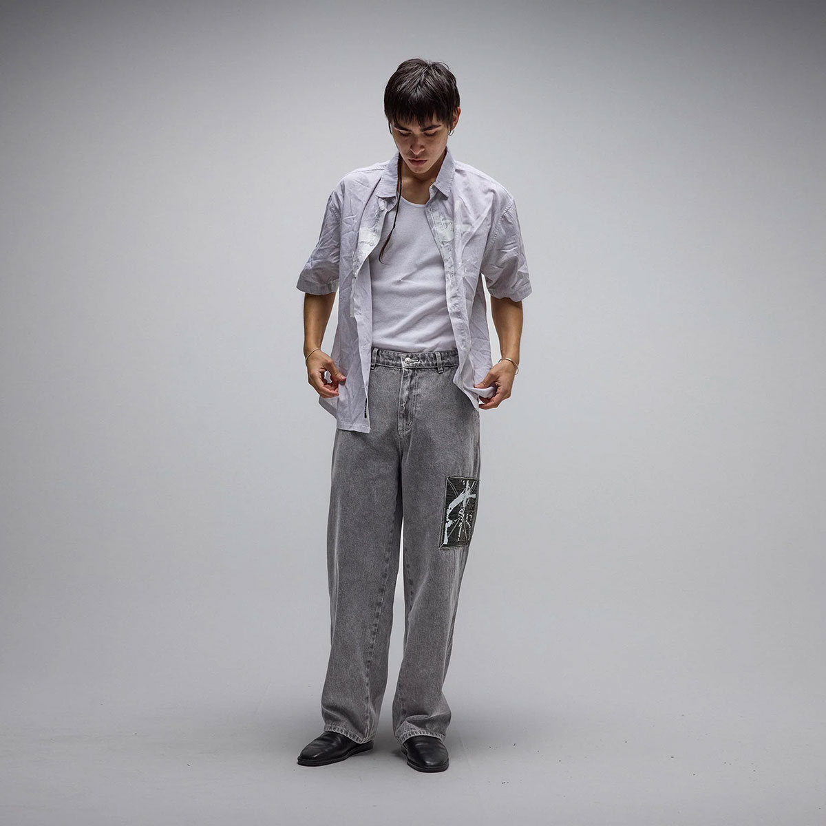 FORMER | DISTEND DENIM PANT��FPA-26103��