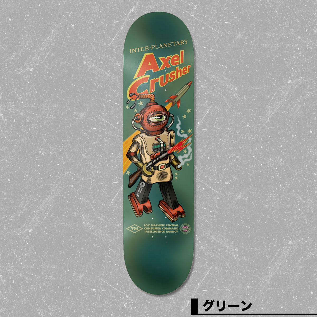 Toy Machine Skateboard | AXEL ROBOT 8.0inc��BRDTMAC44��