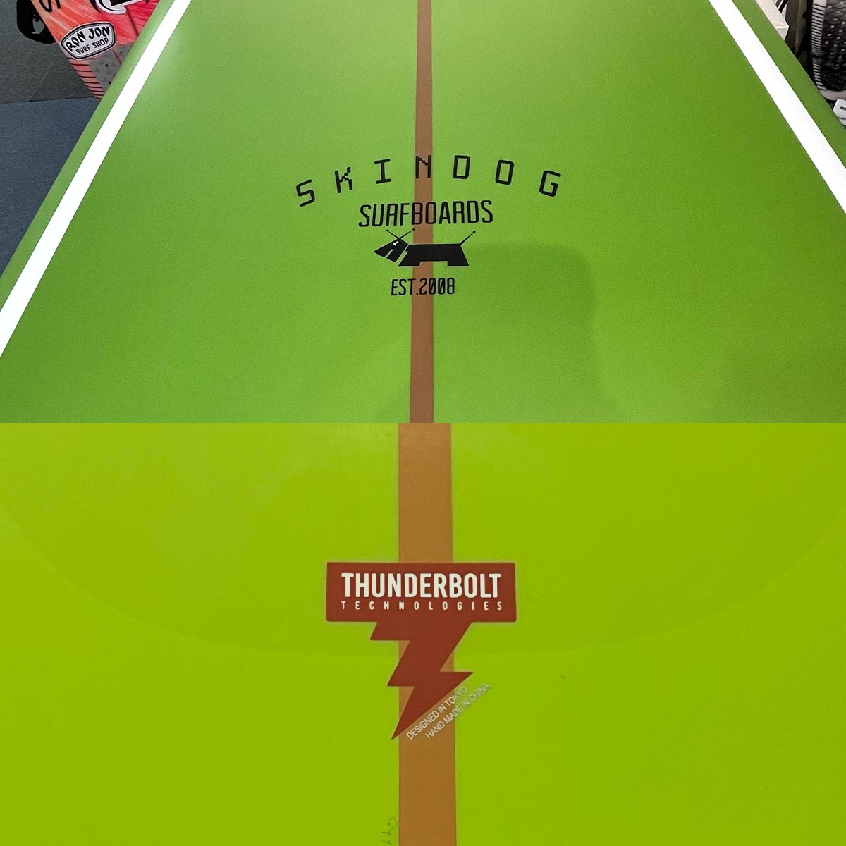 ��USED BOARD��THUNDERBOLT SKINDOG SURFBOARDS | DOUBLE SCOOP��used514��(JACK����������)
