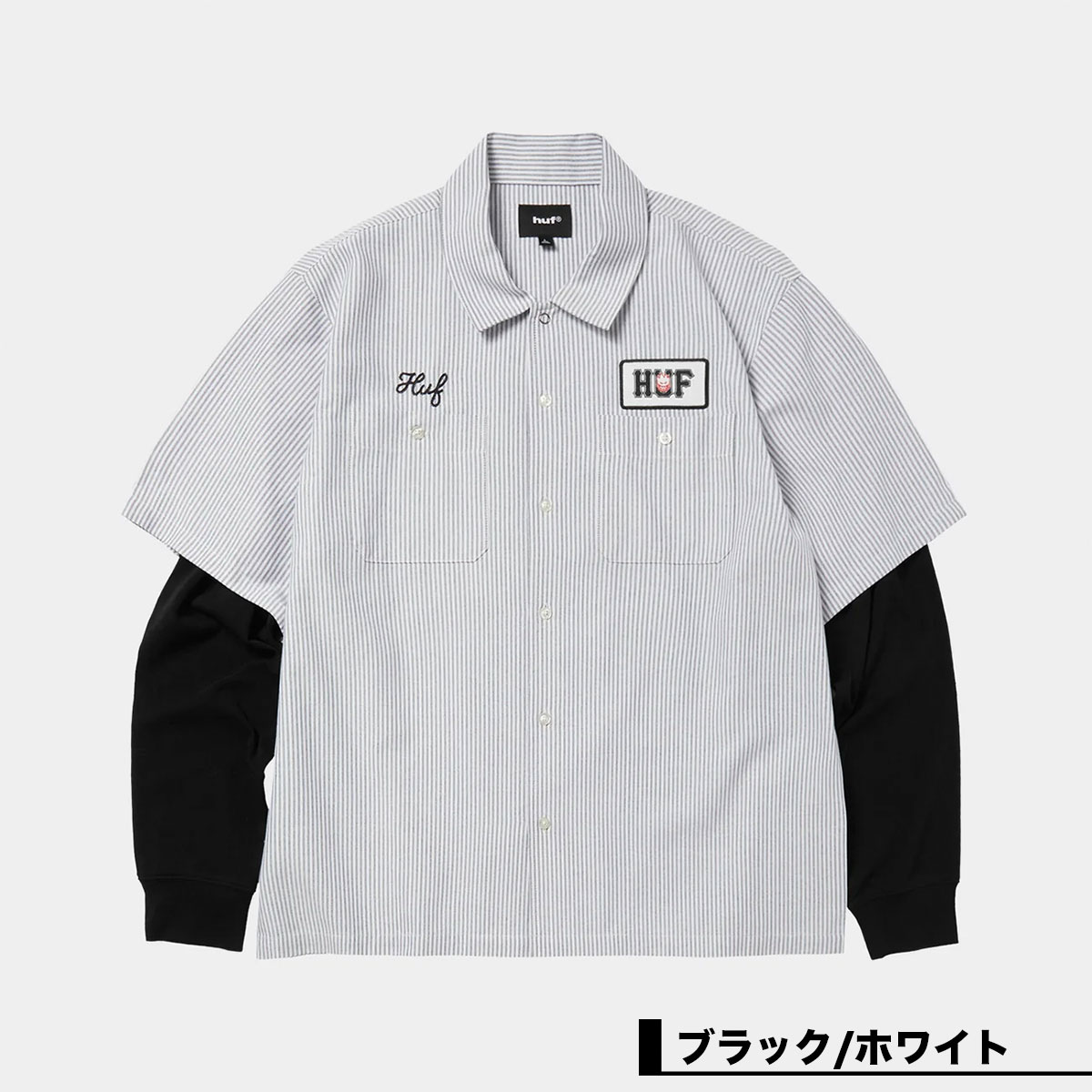 HUF  | huf X SPITFIRE UNION WORK SHIRT��BU00294��