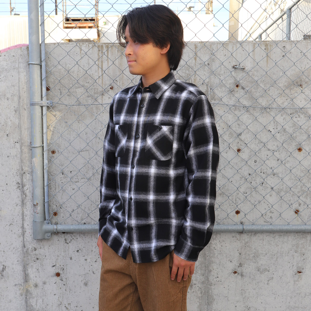 FIVE BROTHER �ե����֥֥饶�� �饤�� �ե��ͥ� ����� ��� ��ǥ����� M L �͵��֥��� ���� ���� 2025 | LIGHT FLANNEL SHIRT��152460��