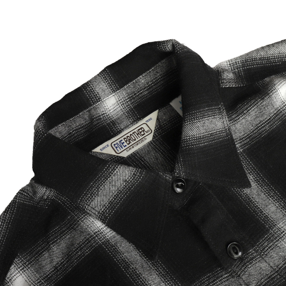 FIVE BROTHER �ե����֥֥饶�� �饤�� �ե��ͥ� ����� ��� ��ǥ����� M L �͵��֥��� ���� ���� 2025 | LIGHT FLANNEL SHIRT��152460��