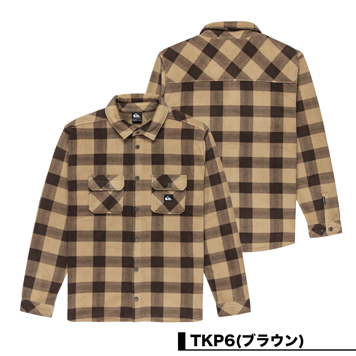 �ڥ��ꥹ�ޥ��������QUIKSILVER �����å�����С� ��� Ĺµ����� �ե꡼�� �����å��� ��3�� M L �����ե��� �͵��֥��� ���� ���� | BERING STRAIT CHECK SHIRT��EQYPF03075��