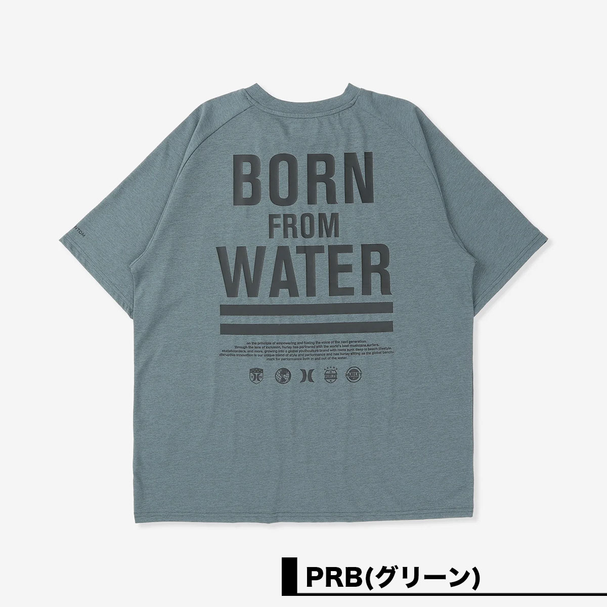  Hurley |  PHANTOM BORN FROM WATER OVERSIZED SHORT SLEEVE TEE��MUSS251030��