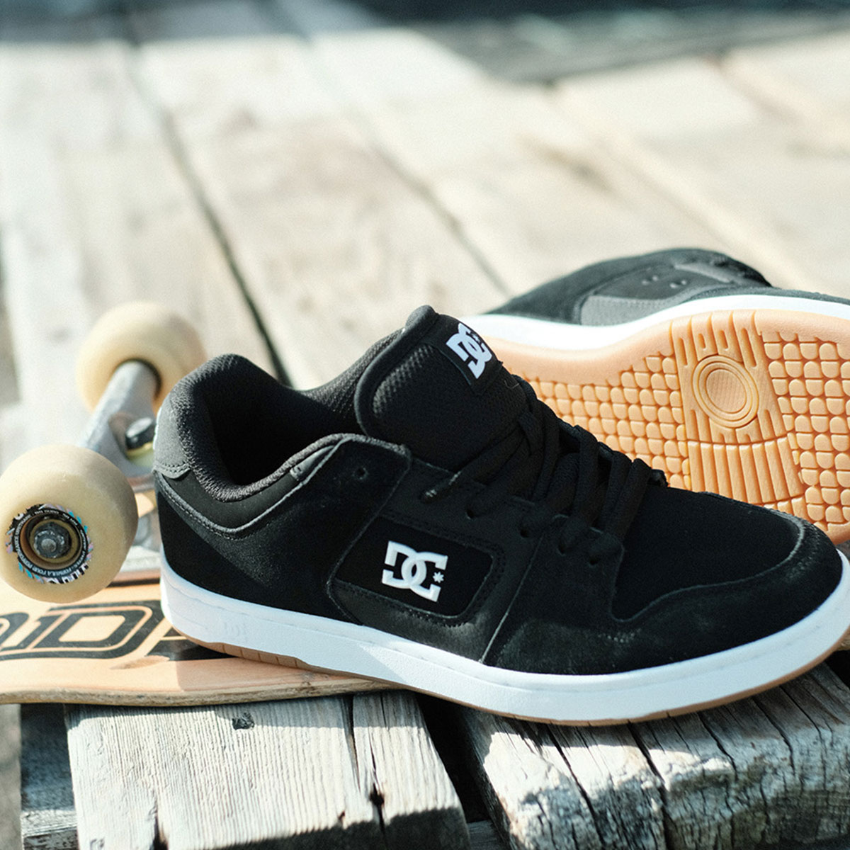 �ڥ��ꥹ�ޥ��������DC���塼�� ���ˡ����� ��� �ǥ������� ���塼�� �������塼 �����ܡ� �֥�å� 26.0cm - 28.0cm �͵� ���ȥ꡼�� �֥��� DC Shoes | MANTECA 4 S��DS005002��