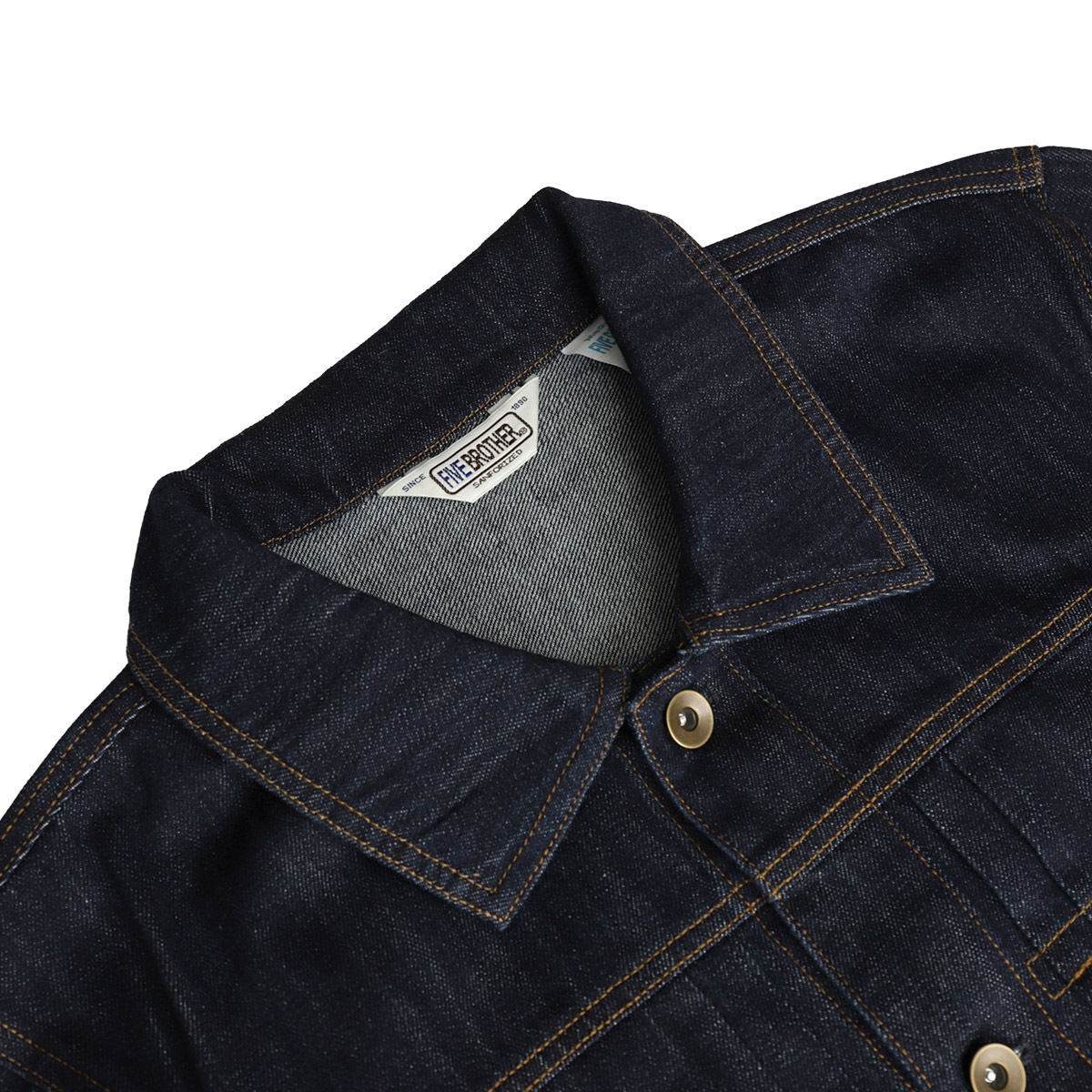 FIVE BROTHER �ե����֥֥饶�� �ǥ˥ॸ�㥱�å� ��� ��ǥ����� �ǥ˥� M L XL �͵��֥��� ���� ���� 2025 | DENIM JACKET��152590��