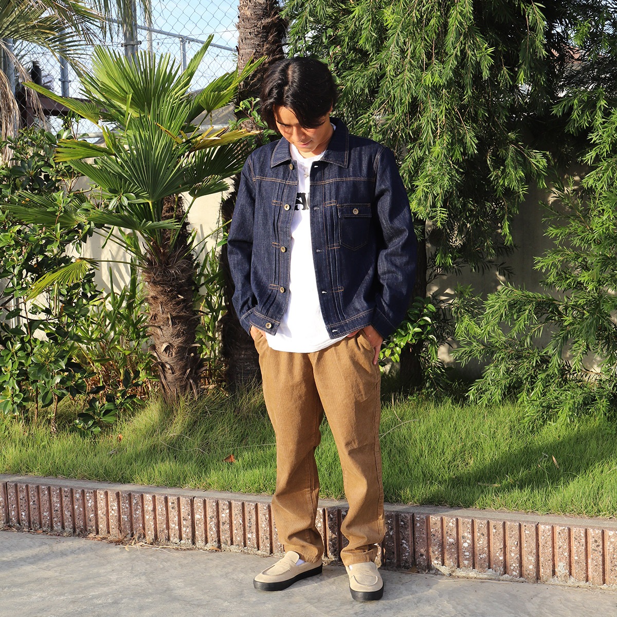 FIVE BROTHER �ե����֥֥饶�� �ǥ˥ॸ�㥱�å� ��� ��ǥ����� �ǥ˥� M L XL �͵��֥��� ���� ���� 2025 | DENIM JACKET��152590��