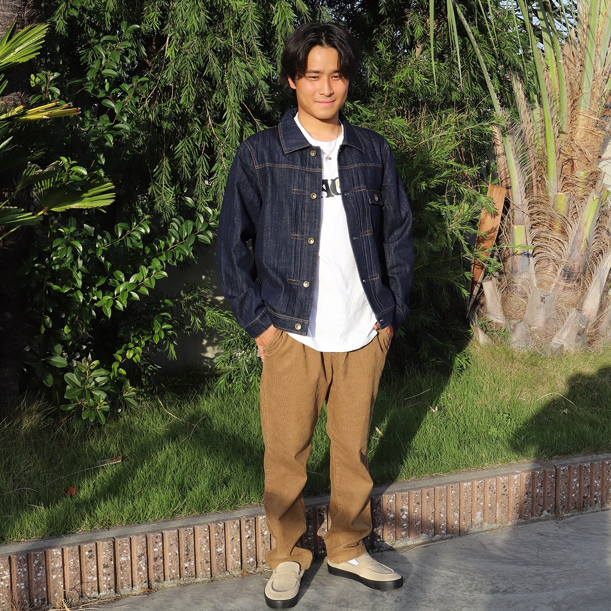 FIVE BROTHER �ե����֥֥饶�� �ǥ˥ॸ�㥱�å� ��� ��ǥ����� �ǥ˥� M L XL �͵��֥��� ���� ���� 2025 | DENIM JACKET��152590��