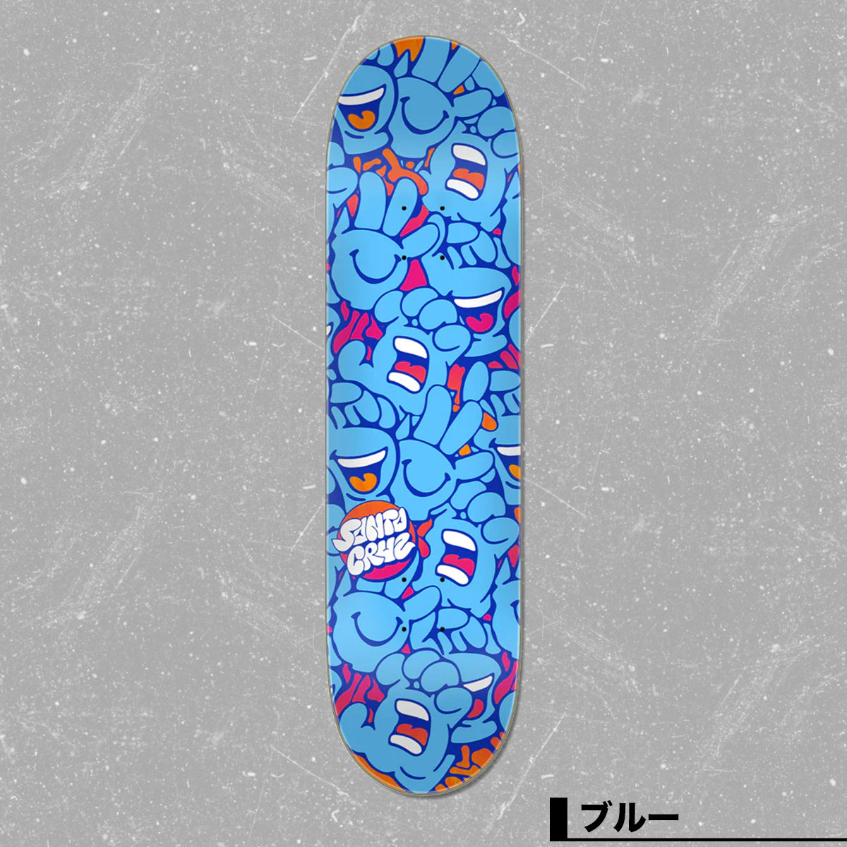 ���󥿥��롼�� �������ȥܡ��� �ǥå� �����ܡ� ���� 7.75 inc �֥롼 ���å� �Ҷ� �������ȥǥå� �͵� �֥��� SANTA CRUZ  | FEELBASE HAND PILE��11117436-159186��