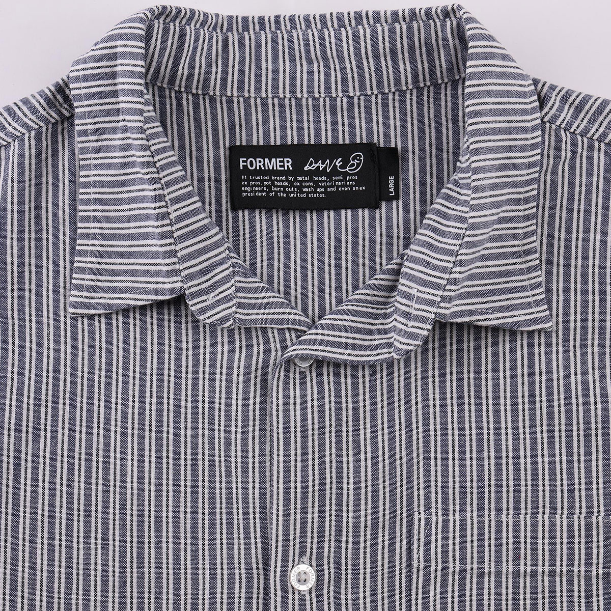 �ڥ��ޡ��������  FORMER | REYNOLDS STRIPE SHRT��FSH-26101��