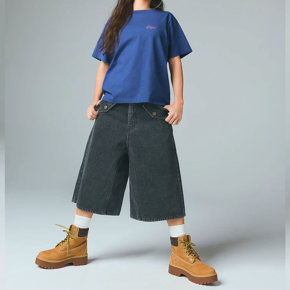 X-girl | FLAP POCKET SHORTS��105261031007��