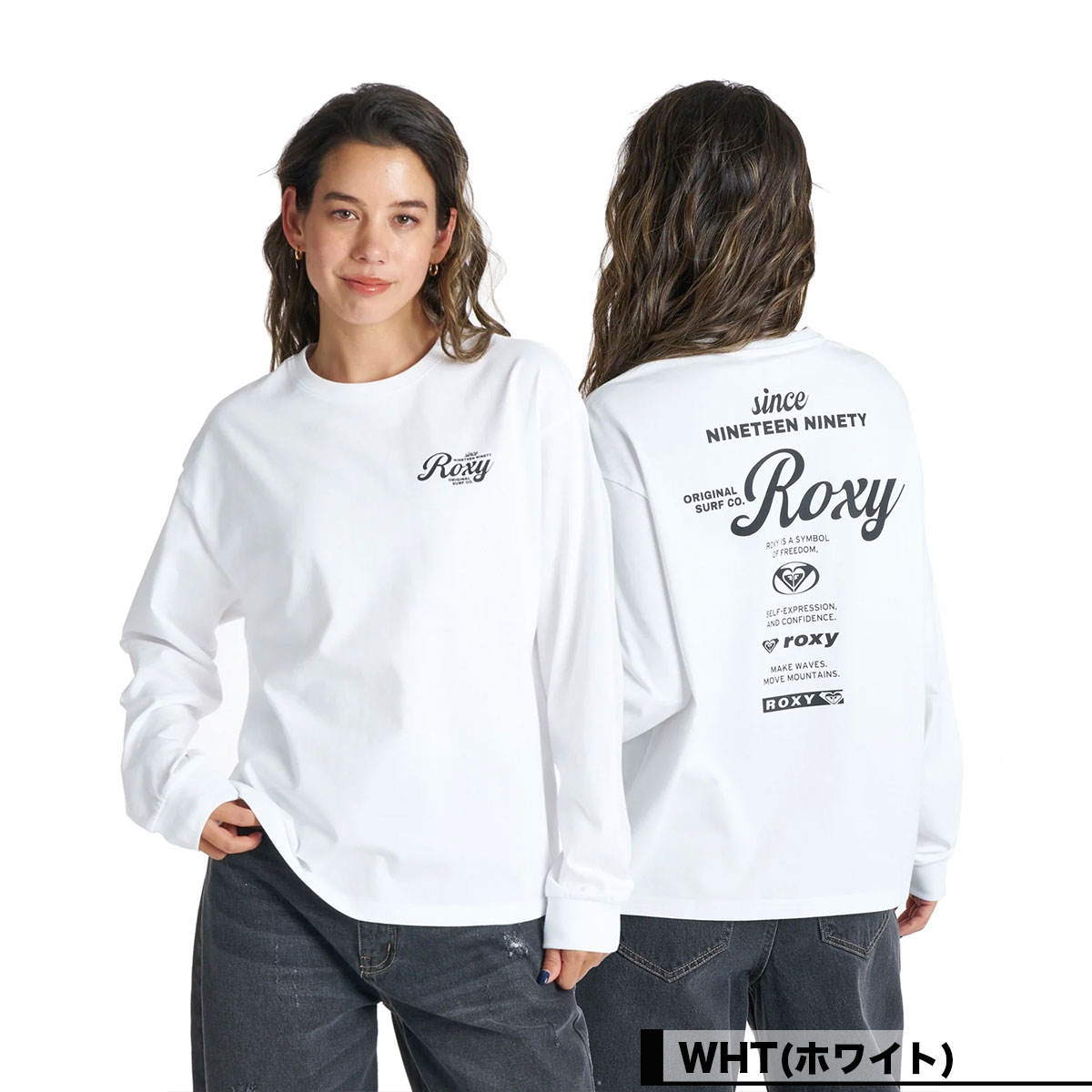 ROXY  | HISTORICAL LOGO L/S TEE��RLT264012��