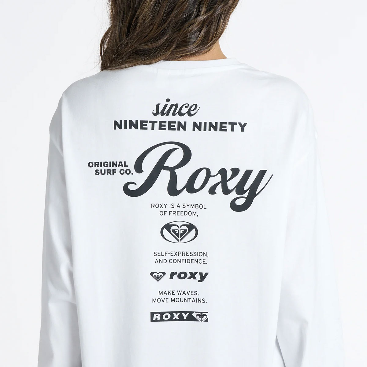 ROXY  | HISTORICAL LOGO L/S TEE��RLT264012��