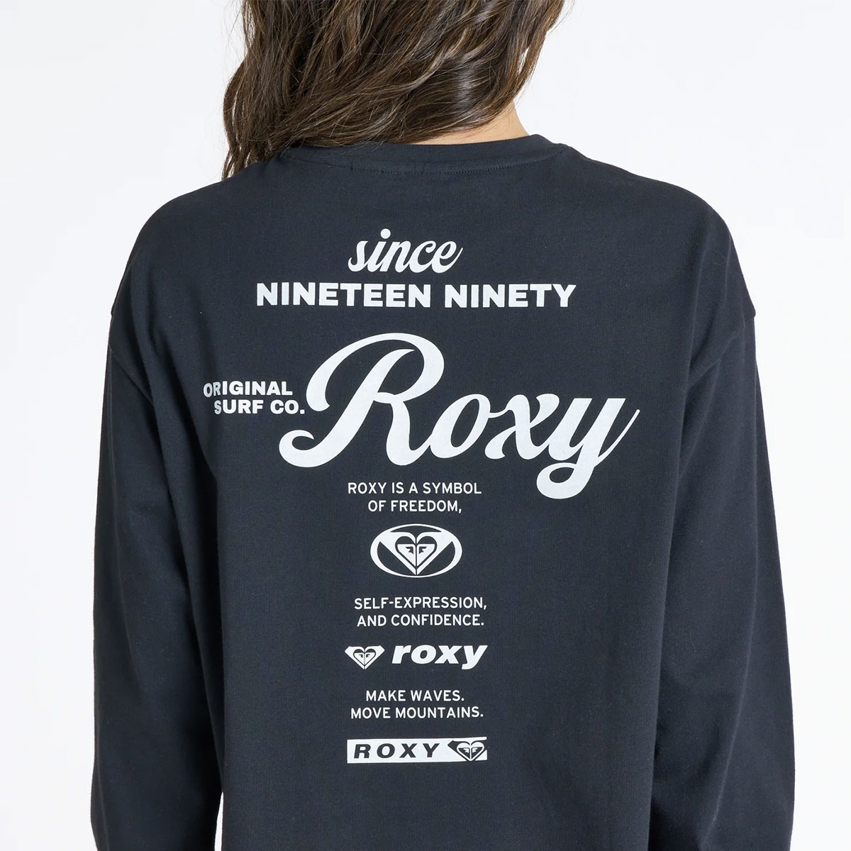 ROXY  | HISTORICAL LOGO L/S TEE��RLT264012��