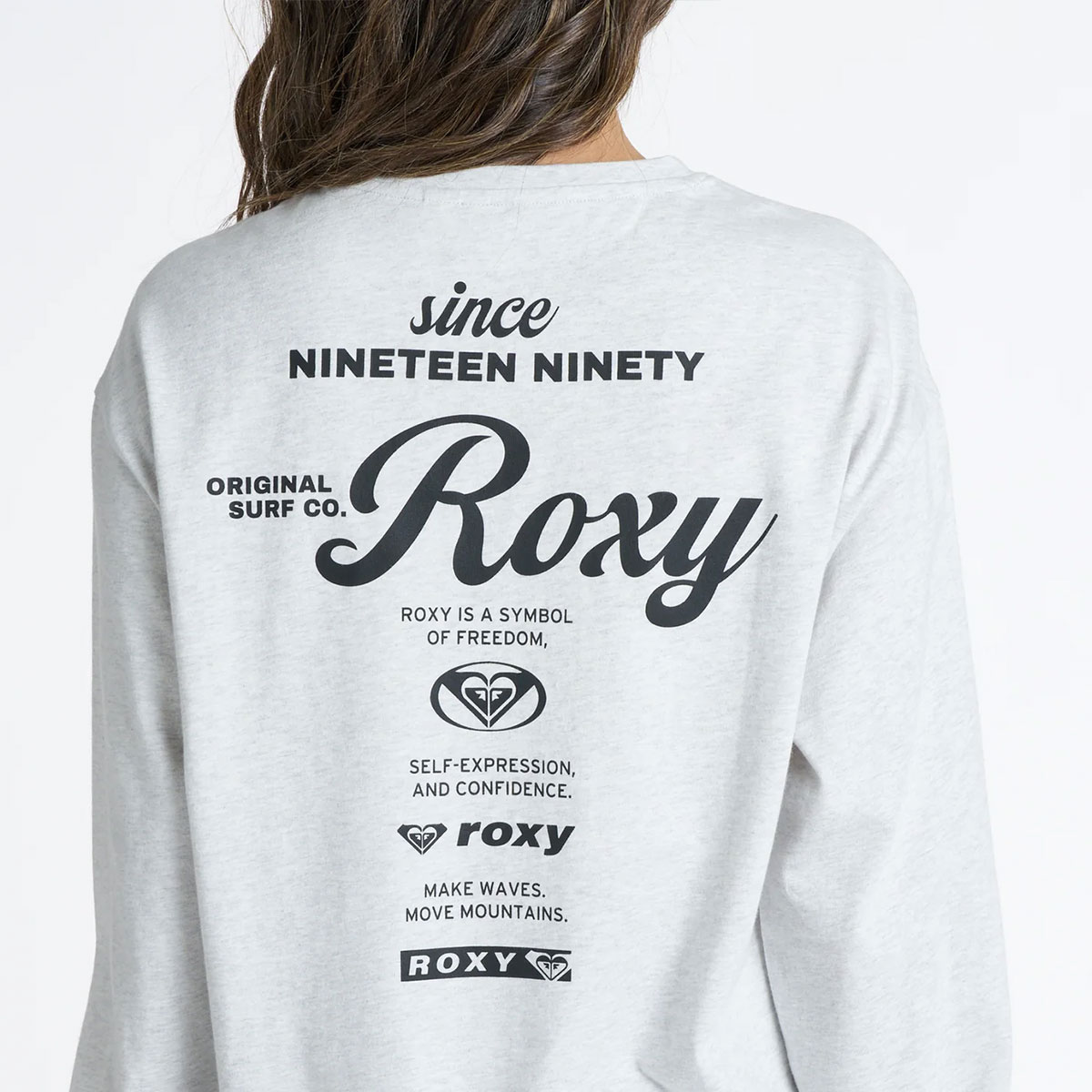 ROXY  | HISTORICAL LOGO L/S TEE��RLT264012��
