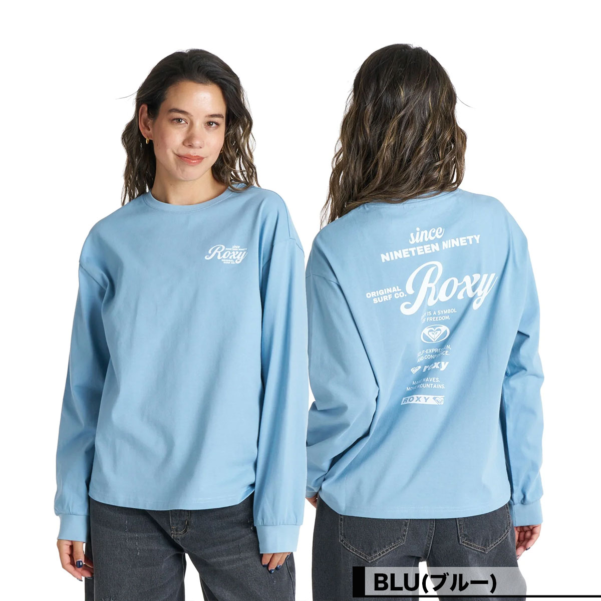 ROXY  | HISTORICAL LOGO L/S TEE��RLT264012��