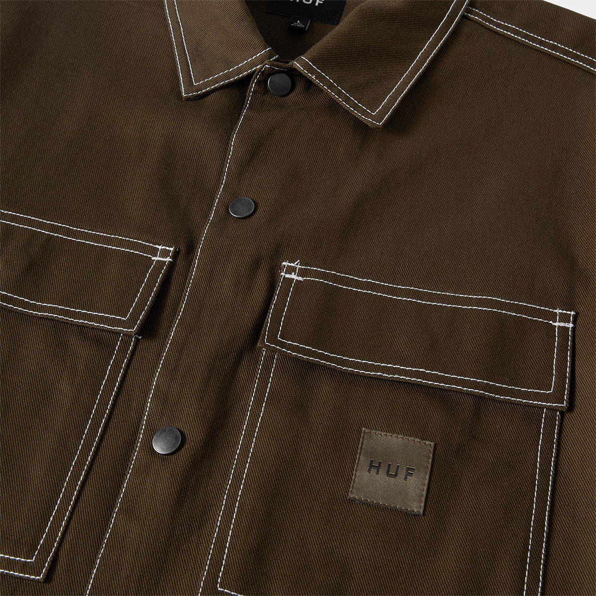 20%OFF ۥϥ HUF 㥱å  ǥ   Ť L XL ܡ  ͵֥  | MASON SHACKETBU00212 