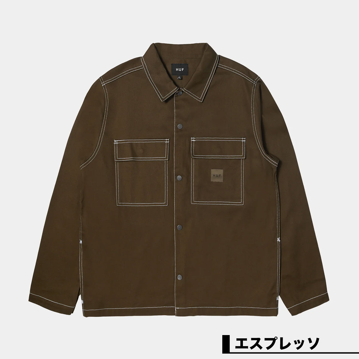 20%OFF ۥϥ HUF 㥱å  ǥ   Ť L XL ܡ  ͵֥  | MASON SHACKETBU00212 