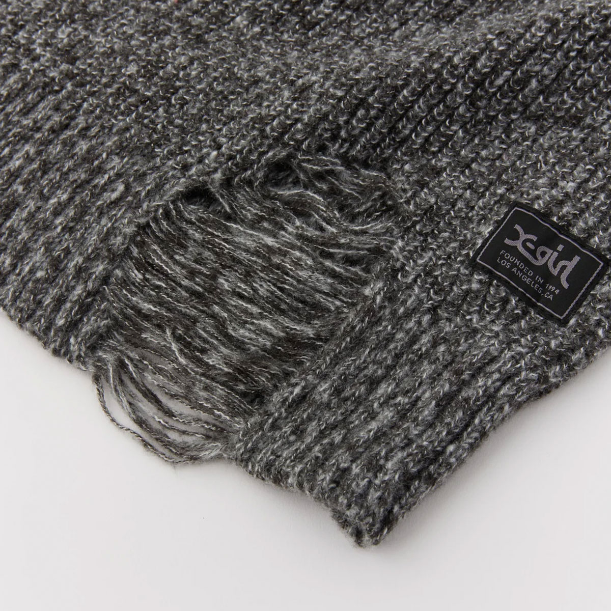 ��50%OFF ������ۥ��å��������� �˥åȥȥåץ� ����å���ǥ����� ���� ���͡��� ��2�� S M �͵��֥��� X-GIRL ���� | DISTRESSED KNIT TOP��105244015011��