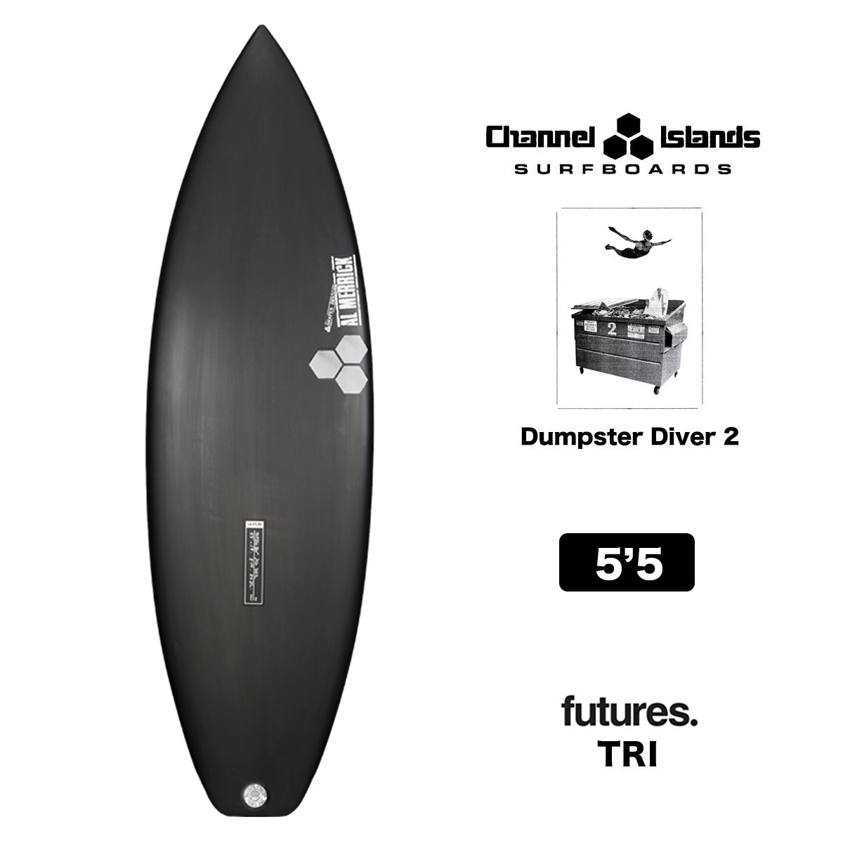 チャネルアイランズ サーフボード ダンプスターダイバー2 DD2